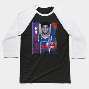 Philadelphia 76ers Tobias Harris 12 Baseball T-Shirt